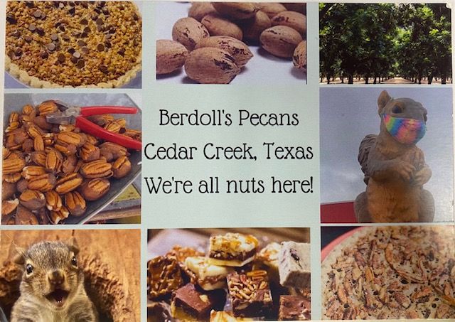 POST CARD, WE'RE ALL NUTS
